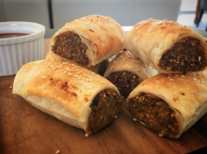 vegie sausage rolls