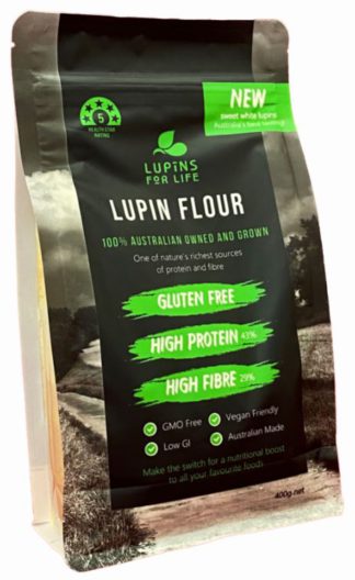 Lupin flour front