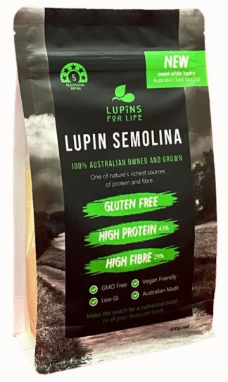 Lupin Semolina front